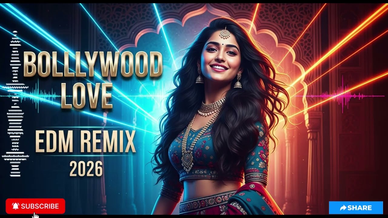 Bollywood Love EDM Remix 2025 | Romantic Hindi DJ Hits