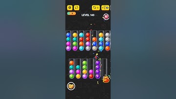 Ball Sort Puzzle 2021 Level 143 Walkthrough Solution iOS/Android