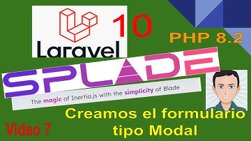 Aprende a Crear un formulario tipo MODAL con Splade de Laravel !!! CODIGO GRATIS
