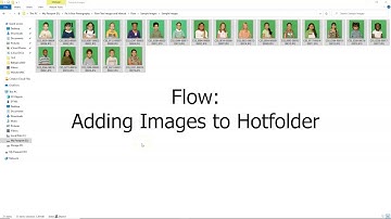 Adding Images into the Hotfolder