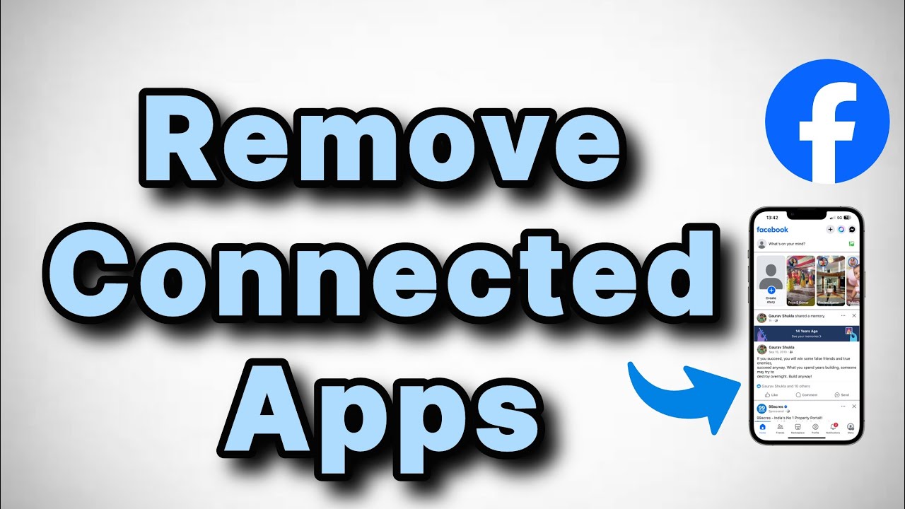How to Remove Apps Connected to your Facebook account - YouTube