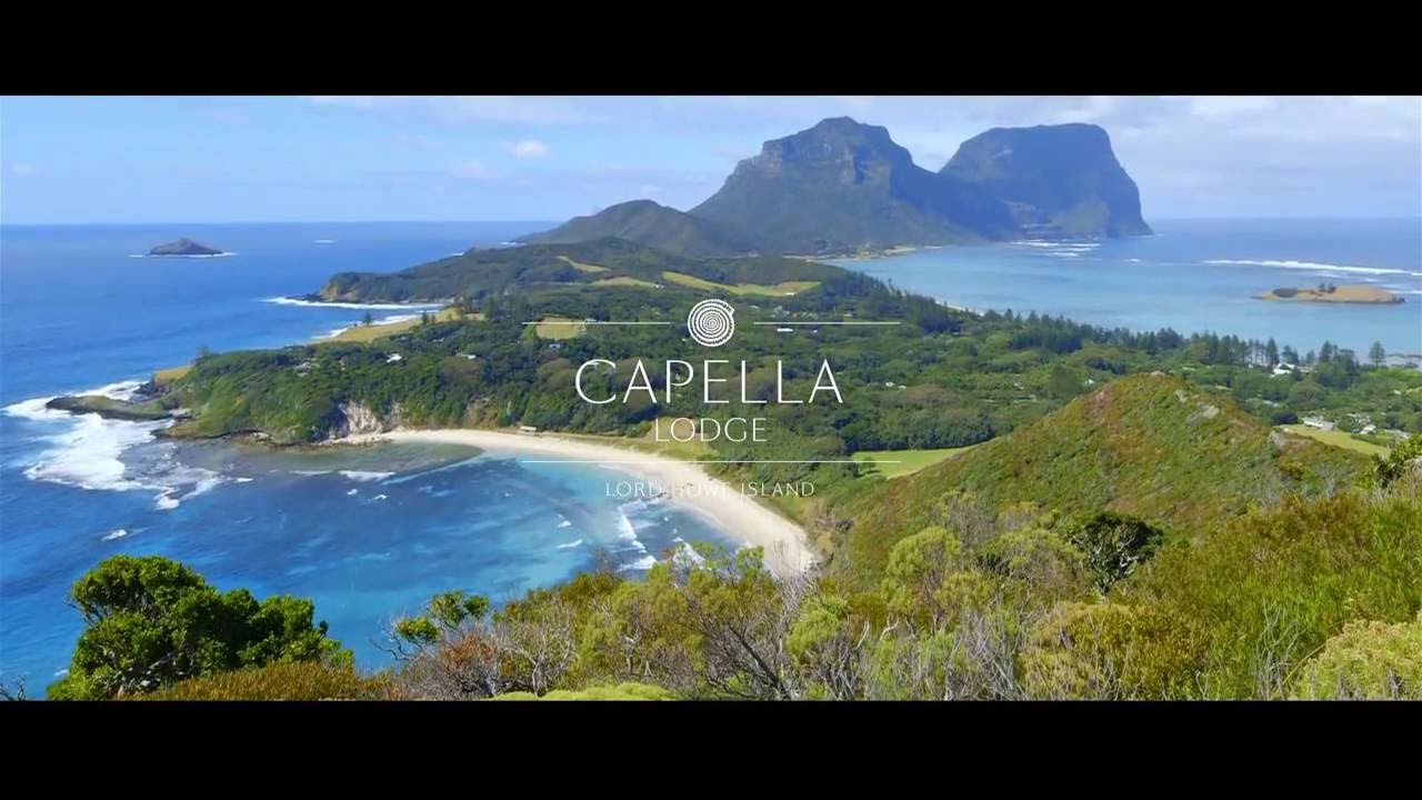 AUSTRALIA Capella Lodge Lord Howe Island YouTube
