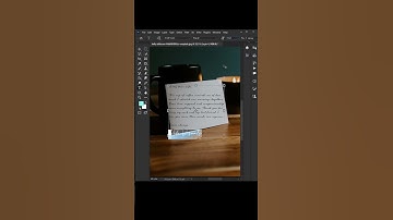 Easy way to make realistic handwritten letter in #photoshop #photoshoptutorial #mockup