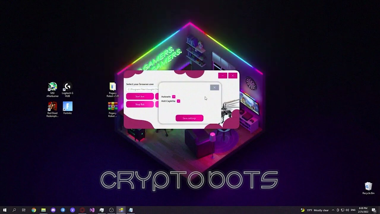 PEGAXY BOT AUTO WIN FARM MODE | MAY 2022 | ALL FIXED