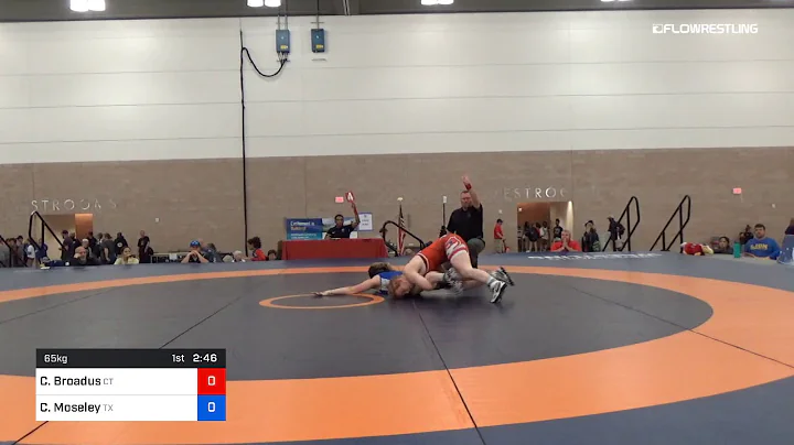65 Kg Round Of 32 Cara Broadus Team Connecticut Vs...