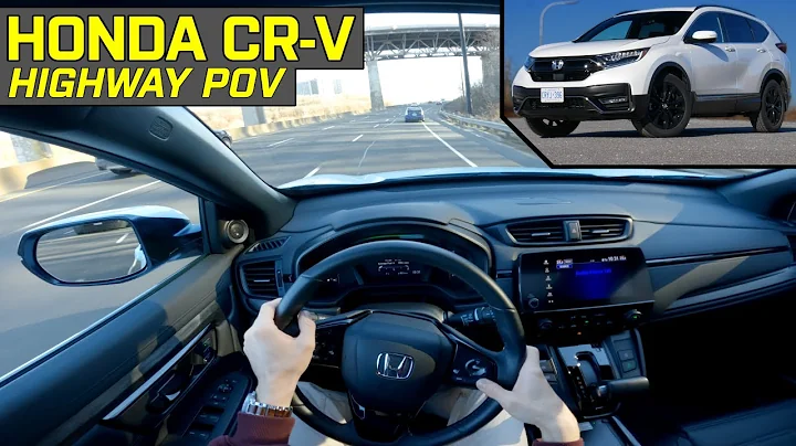 DRIVER ASSIST TEST! - 2021 Honda CR-V Touring / Black Edition - Highway POV Test Drive