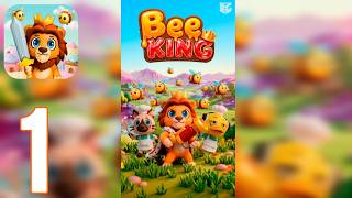 BeeKing: Candyland Rescue - Gameplay Walkthrough Part 1 - Tutorial (ios,Android) screenshot 1