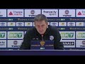 Conférence de presse OM - RCSA ( 1-1 2 tab à 4 ) (1/8 de finale)  /2018-19