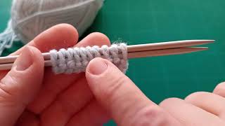 1. Štrikovanie pre začiatočníkov: Prečo patent - základ svetra / How to knit #knittingpattern