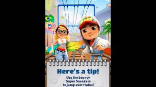 Subway surfers RIO ( WHITE NINJA ) screenshot 2