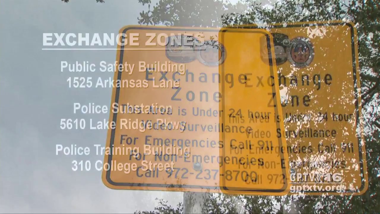 City of Grand Prairie Grand Prairie Safe Exchange Zones YouTube