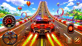 🚨 Monster Truck Mega Ramp Extreme Stunts 💥 Insane Crash Challenge | Mega Ramp Gameplay #8