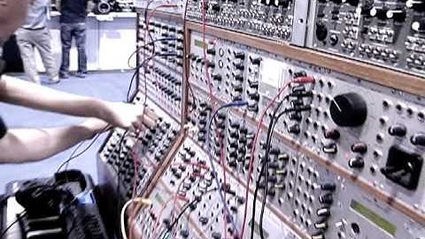 Analogue Systems modular rhythm @ NAMM 2009