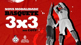 Pessoas jogando basquete 3x3 no Ibirapuera - Esportes para se