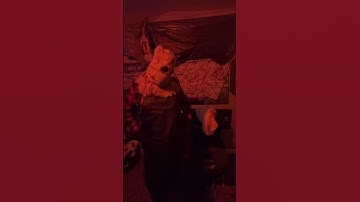 this what he be doing in there? #puppetcombo #horrortok