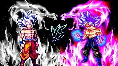 Son Goku DBS V7 OP (all form) VS Goku 1000 Yr Old OP (all form) in Jump Force Mugen