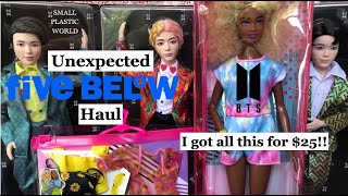 Totally unexpected Five Below doll haul! Featuring BTS dolls, Fashionista #180, fashion pack for $25