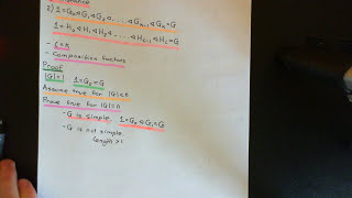 Composition series and the Jordan-Hӧlder theorem Part 3