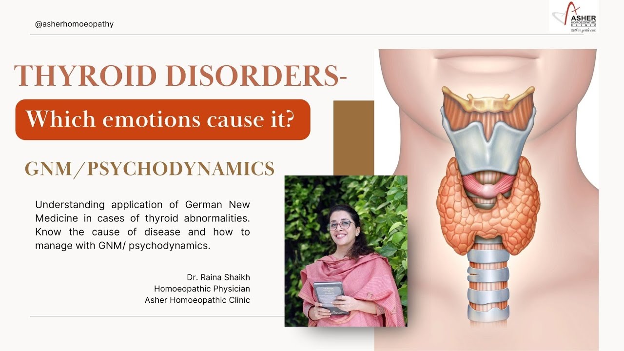 Thyroid disorders- GNM/ PSYCHODYNAMICS