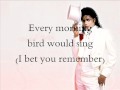 Michael Jackson Remember the Time lyrics