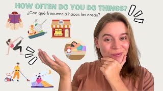 Talk about YOUR LIFE! How often do you do things? / Adverbs of Frequency - English Conversation - A1