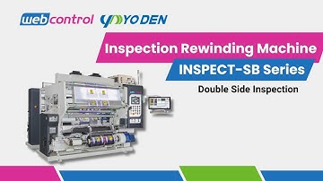 Inspection Rewinding Machine (INSPECT-SB) | WEBCONTROL