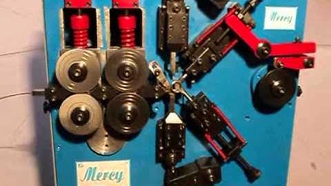 Compression Spring Making Machine 4 mm wire