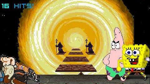 MUGEN Request: Spongebob V2 & Patrick Star V2 Vs Dipper Pines & Mabel Pines