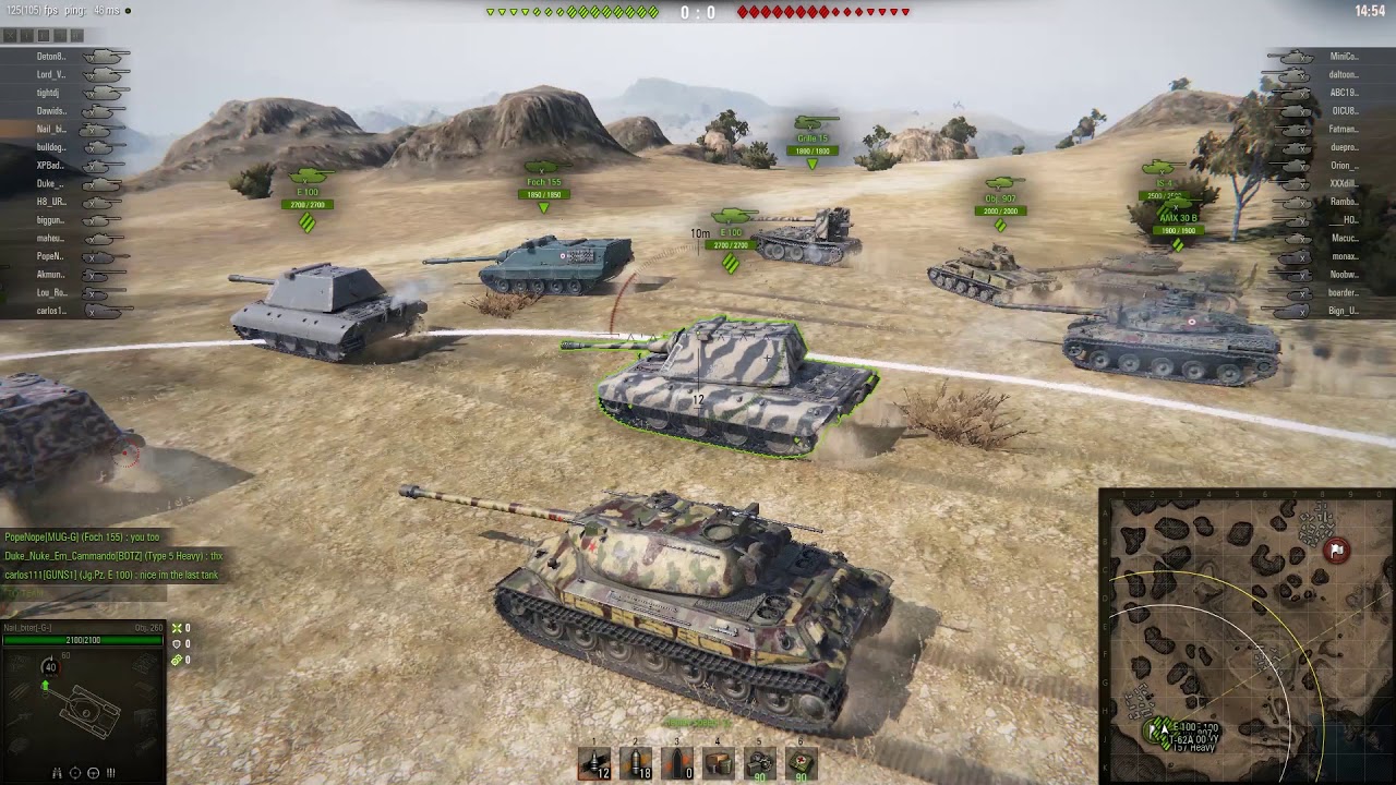 World of Tanks : Object 260 "Ace" Replays #2