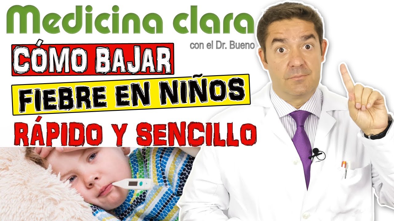 Cómo bajar la fiebre