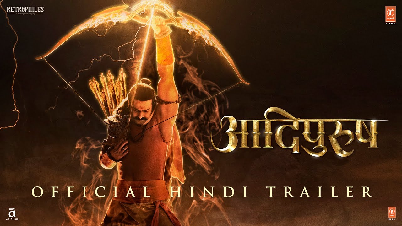 ⁣Adipurush (Official Trailer) Hindi | Prabhas | Saif Ali Khan | Kriti Sanon | Om Raut | Bhushan Kumar