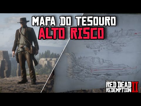 ONDE ENCONTRAR O MAPA DO TESOURO ALTO RISCO (High Risk) NO RED DEAD  REDEMPTION 2 