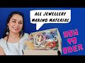 Jewellery making Raw material || Available In Small Quantity || Jewellery material 76240 98580