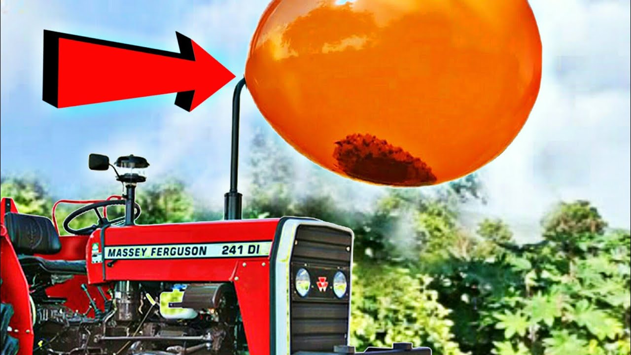 Balloon Vs Tractor Silencer - Experiment | What Will Happen?