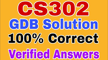 CS302 Gdb Solution Spring 2024 || Cs302 Gdb Solution 2024 || Cs302 Gdb 1 Solution 2024