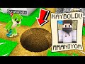 DEV ÇUKUR BULDUM! (arkadaşım kayboldu) - Minecraft