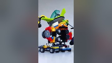 How to Make Unofficial LEGO City Rescue Team into Robot Transformers Mech Sembo Block 樂高 レゴ 레고 ЛЕГО