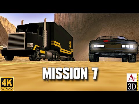 Knight Rider 2: The Game 4K - Mission 7: Eques - Aureal 3D PC Gameplay - No Commentary