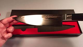 Обзор шеф-ножа Samura Damascus