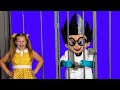 Assistant is Gabby Gabby from  Toy Story and Scares PJ Masks Romeo