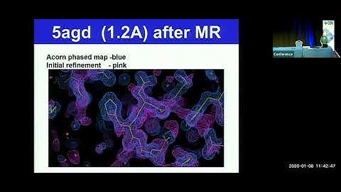 CCP4 SW2020 - Introduction to model building at high resolution - speaker: Eleanor Dodson