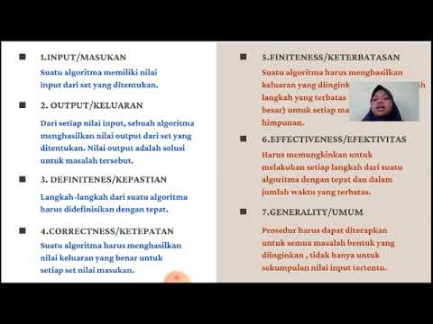 Pemrograman Komputer Kelompok 1 Pembahasan Soal No 2 Menentukan Karakteristik Algoritma Youtube