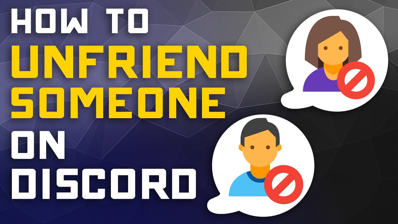 How To Unfriend Someone In Discord