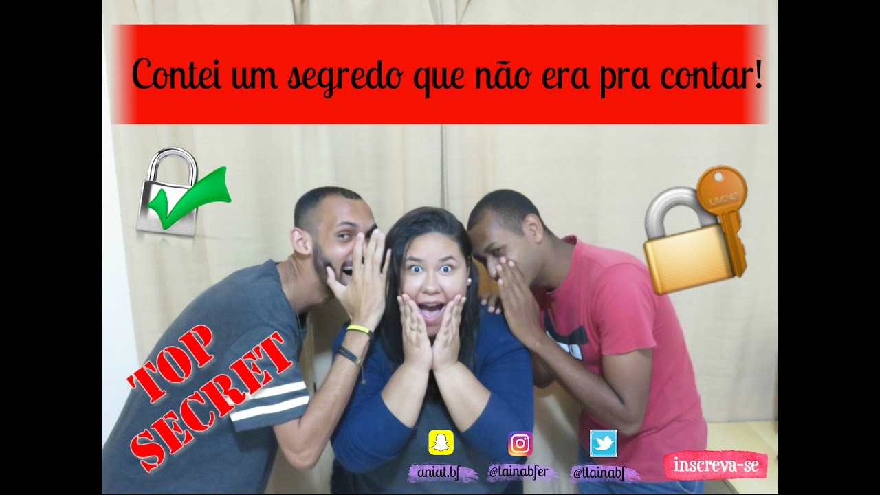 Contei um segredo que não era pra contar | Segredos Part.Will Smith e John - YouTube