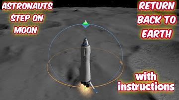 How to go to the moon and return back in simplerockets 2 android