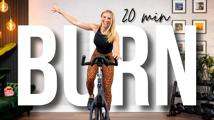 20 min FAT BURNING Indoor Cycling Workout