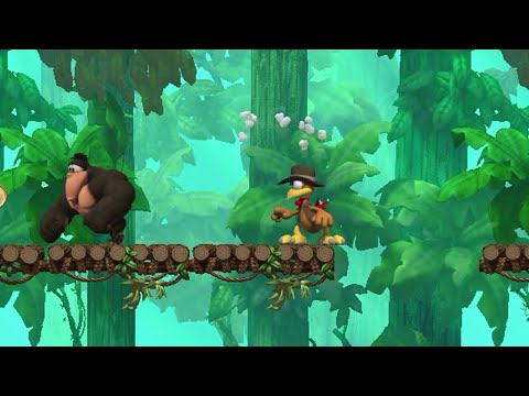 Crazy Chicken: The Good, The Egg u0026 The Ugly (PC) - Gameplay | No Commentary
