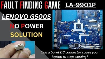 LENOVO G500S NO POWER SOLUTION | LA-9901P | #lenovo #laptoprepair