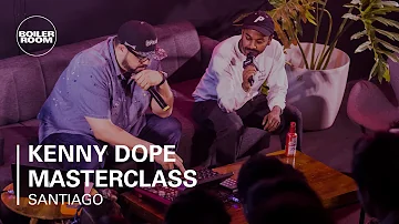 Kenny Dope of Masters At Work Production Masterclass | Boiler Room BUDx Santiago