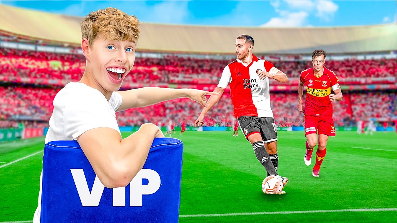 IK HEB SPECIAALE PLAATSEN BIJ EEN WEDSTRIJD!